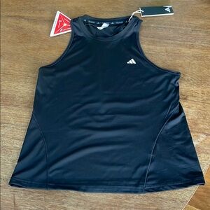 Adidas training tank black size small